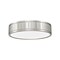 Z-Lite Madison Flush Mount, 1-Light, 12.5 In.W x 3 In.H, Brushed Nickel/Frosted 1005F12-BN-LED - alternate 1